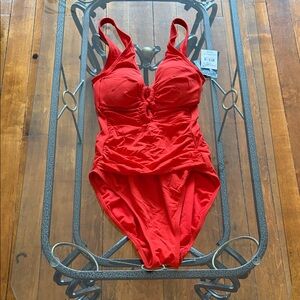 Ralph Lauren Vibrant Red Swimsuit